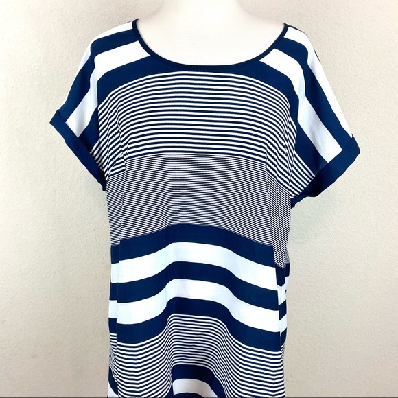 Motherhood Maternity Stripped Blouse - Picture 2 of 8